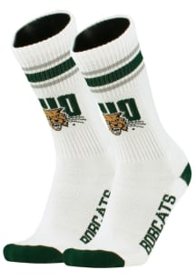 Ohio Bobcats Throwback Mens Crew Socks