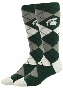 Michigan State Spartans Argyle Mens Argyle Socks