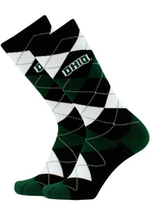 Ohio Bobcats Argyle Mens Argyle Socks