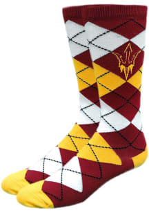 Arizona State Sun Devils Dress Mens Argyle Socks