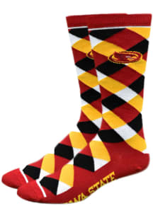 Iowa State Cyclones Graduate Mens Argyle Socks