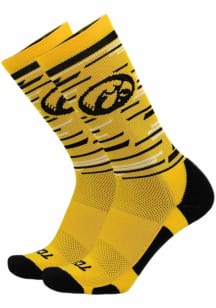 Iowa Hawkeyes Fastline Mens Crew Socks