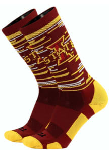 Iowa State Cyclones Fastline Mens Crew Socks