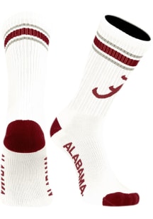 Alabama Crimson Tide Throwback Mens Crew Socks