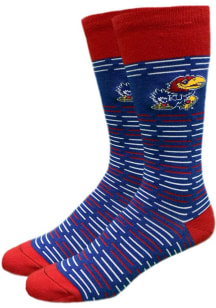 Kansas Jayhawks Deans List Mens Dress Socks