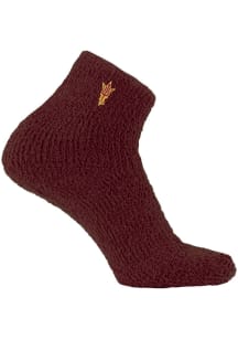 Arizona State Sun Devils Cozy Womens Quarter Socks
