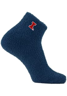 Illinois Fighting Illini Cozy Womens Quarter Socks
