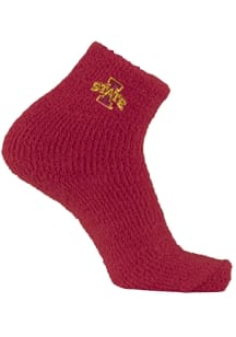 Iowa State Cyclones Cozy Womens Quarter Socks
