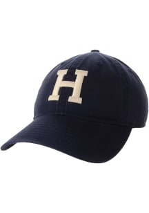 Legacy Harvard Crimson EZA Twill Adjustable Hat - Navy Blue