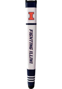 Illinois Fighting Illini White Grip Stripe Putter Cover