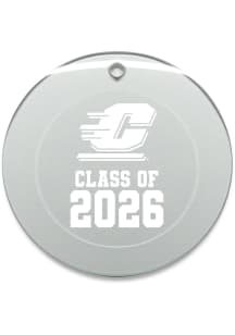Central Michigan Chippewas Class of 2026 Round Ornament - White