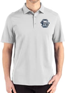 Cutter and Buck Penn State Nittany Lions Grey Vault Advantage Refresh Pique Big and Tall Polo
