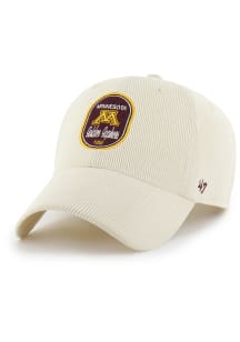 47 Minnesota Golden Gophers Corduroy Clean Up Adjustable Hat - Natural