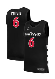 Myles Colvin  Nike Cincinnati Bearcats Black NIL Name And Number Jersey