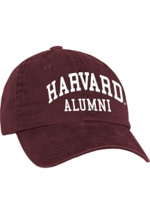 Harvard Crimson Alumni Carmel Washed Adjustable Hat - Crimson