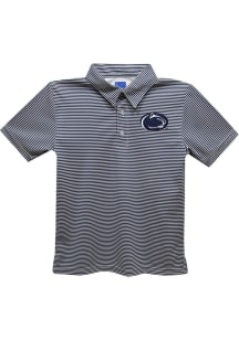Vive La Fete Penn State Nittany Lions Youth Navy Blue Pencil Stripe Short Sleeve Polo Shirt