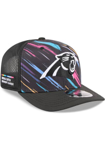 New Era Carolina Panthers 2026 Crucial Catch 9SEVENTY Stretch Snap Adjustable Hat - Black