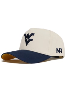 No Rivals West Virginia Mountaineers Classic Adjustable Hat - Ivory