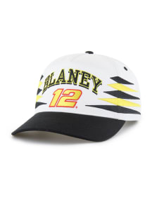 47 NASCAR Gear Ryan Blaney Diamond Cut Hitch Adjustable Hat - White