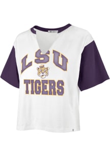 47 LSU Tigers Womens Natural Dolly Short Sleeve T-Shirt