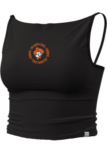 Champion Oklahoma State Cowboys Womens Black High Neck Tank Top