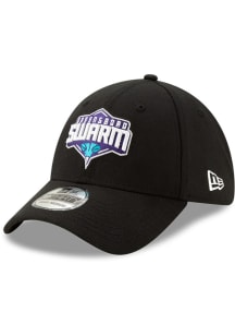 New Era Greensboro Swarm Mens Black 39THIRTY Flex Hat