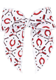 Cincinnati Reds Game Day Knot Kids Hair Barrette