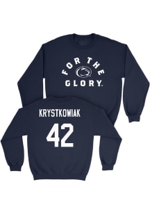 Finley Krystkowiak  Campus Ink Penn State Nittany Lions Youth Navy Blue NIL For The Glory Long Sle..