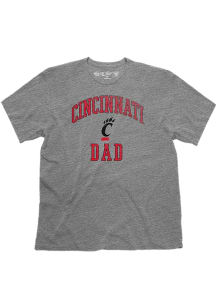 Cincinnati Bearcats Grey Heather Dad Short Sleeve Fashion T Shirt