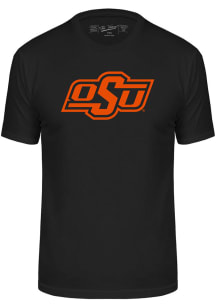 Oklahoma State Cowboys Black Logo Short Sleeve T Shirt