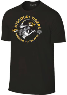 Missouri Tigers Black 2023 Cotton Bowl Bound Short Sleeve T Shirt