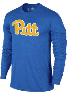 Pitt Panthers Blue Trionlend Long Sleeve Fashion T Shirt