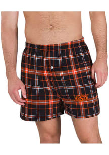 Concepts Sport Oklahoma State Cowboys Mens Black Ultimate Boxer Shorts