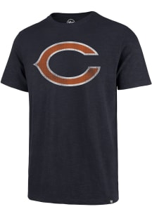 47 Chicago Bears Navy Blue Vintage Grit Scrum Short Sleeve Fashion T Shirt