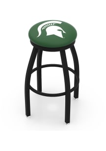 Michigan State Spartans Black Pub Stool - Black