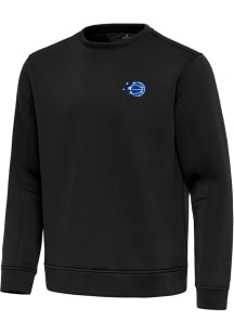 Antigua Orlando Magic Mens Black Relevant Long Sleeve Crew Sweatshirt
