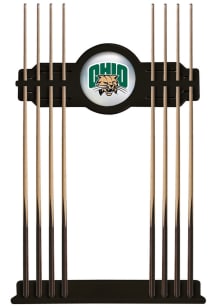Ohio Bobcats Solid Wood Cue Rack Pool Table