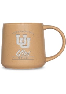 Utah Utes Taper Ceramic Mug - White