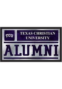TCU Horned Frogs Alumni Hanging Back Bar Mirror