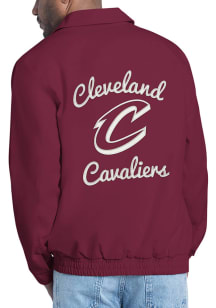 Starter Cleveland Cavaliers Mens Maroon Franchise Light Weight Jacket