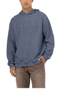 Harvard Crimson Mens Black 1636 Fashion Hood