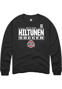Nette-Nina Hiltunen Ohio State Buckeyes Mens Black NIL Stacked Box Player Crew
