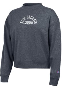 Champion Columbus Blue Jackets Womens Navy Blue Triumph Crew Sweatshirt