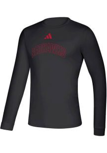 Adidas Miami RedHawks Black Heat Seal Creator Long Sleeve T-Shirt