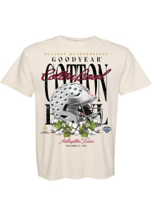 Something Inked Ohio State Buckeyes Ivory 2025 Cotton Bowl Short Sleeve T Shirt