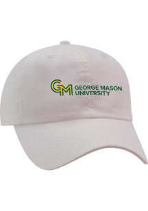 George Mason University Largo Adjustable Hat - White