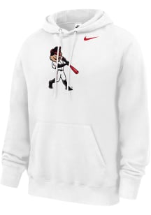 Nike Cincinnati Bearcats Mens White Baseball Bearcat Long Sleeve Hoodie