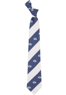 BYU Cougars Geo Stripe Mens Tie