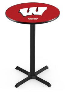 Wisconsin Badgers Cross Base Pub Table