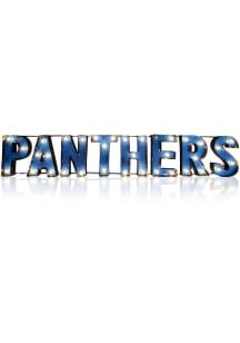 Carolina Panthers Wordmark Lit Metal Sign Marquee Sign